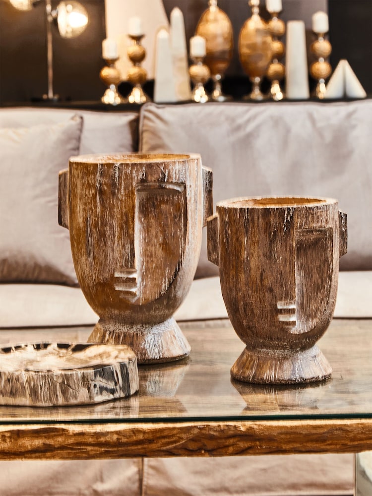 Fifty Five South Darnell Rustic Face Planter - Bild 1 von 6