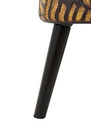 Fifty Five South Black Darnell Planter With Angular Legs - Image 4 of 6