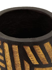 Fifty Five South Black Darnell Planter With Angular Legs - Image 6 of 6