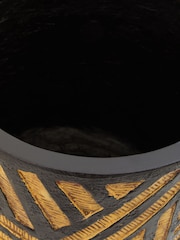 Fifty Five South Black Darnell Planter - Image 6 of 6