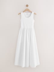 White 100% Cotton Dress - Image 1 of 1