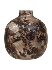 Fifty Five South Brown Garan Glass Vase - Image 1 of 5