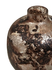 Fifty Five South Brown Garan Glass Vase - Image 3 of 5