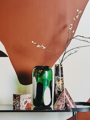 Fifty Five South Green Hakan Glass Vase - Image 3 of 6