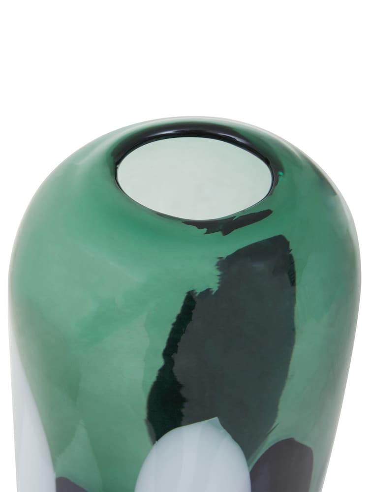 Fifty Five South Green Hakan Glass Vase - Image 5 of 5
