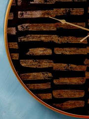 Interiors by Premier Black and Gold Celina Wall Clock - Image 2 of 6
