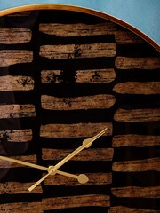 Interiors by Premier Black and Gold Celina Wall Clock - Image 3 of 6