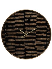 Interiors by Premier Black and Gold Celina Wall Clock - Image 4 of 6