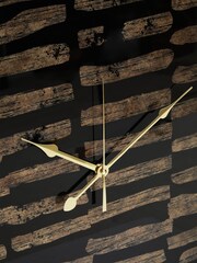 Interiors by Premier Black and Gold Celina Wall Clock - Image 5 of 6