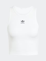 adidas Originals White Essentials Vest Top - Image 6 of 6
