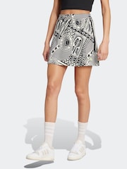 adidas Brown Farm Print Skirt - Image 8 of 12