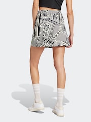 adidas Brown Farm Print Skirt - Image 9 of 12