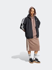 Marrón - adidas Originals Essentials Loose French Terry 100% Cotton Hoodie - Imagen 3 de 6