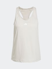 adidas Grey Train Essentials Minimal Branding Racerback Tank Top - Image 5 of 11