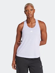 Пурпурный - Майка-борцовка с логотипом adidas Train Essentials - Изображение 1 из 6