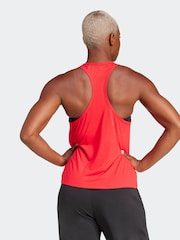Красный - Майка-борцовка с логотипом adidas Train Essentials - Изображение 2 из 6