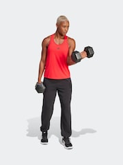 Красный - Майка-борцовка с логотипом adidas Train Essentials - Изображение 3 из 6