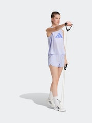 Пурпурный - Спортивная майка с логотипом adidas Train Essentials - Изображение 2 из 6