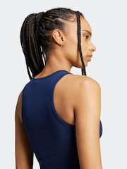 adidas Originals Blue Essentials Vest Top - Image 5 of 6