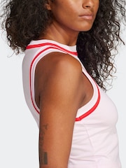adidas Pink Light Colourblock Crop Vest - Image 4 of 6