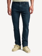 Paige Blue Straight Fit Normandie Jeans - Imagen 1 de 6