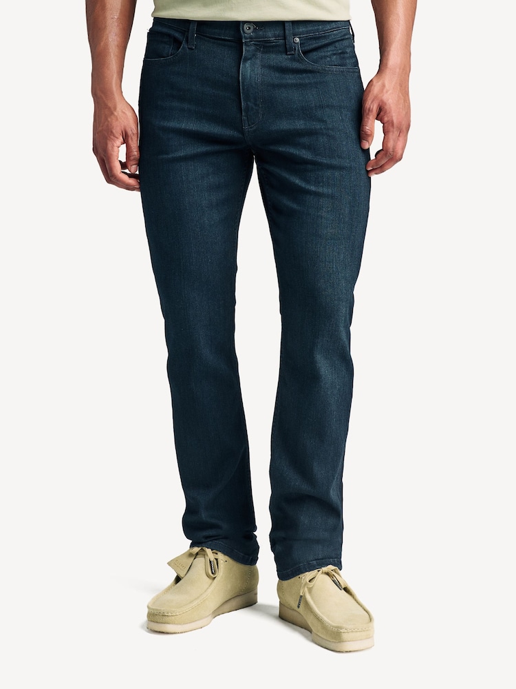 Paige Blue Straight Fit Normandie Jeans - Imagen 1 de 6