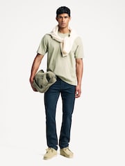 Paige Blue Straight Fit Normandie Jeans - Imagen 2 de 6
