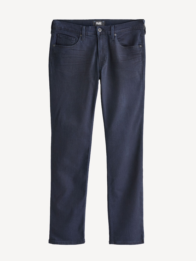 Paige Blue Straight Fit Normandie Jeans - Imagen 6 de 6