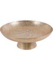 Laura Ashley Matt Champagne Winspear Leaf Embossed Round Bowl - Image 2 of 5