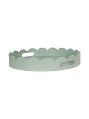 Laura Ashley Duck Egg Northall Circular Tray - Image 3 of 4