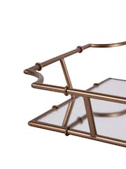Laura Ashley Antique Brass Bamboo Viscose Finish Tray - Image 5 of 5