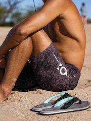 Foamlife Grey Mens Traa Flip Flops - Image 5 of 6