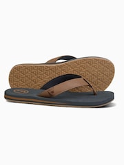 Foamlife Grey Mens Seales Earth Flip Flops - Image 3 of 5