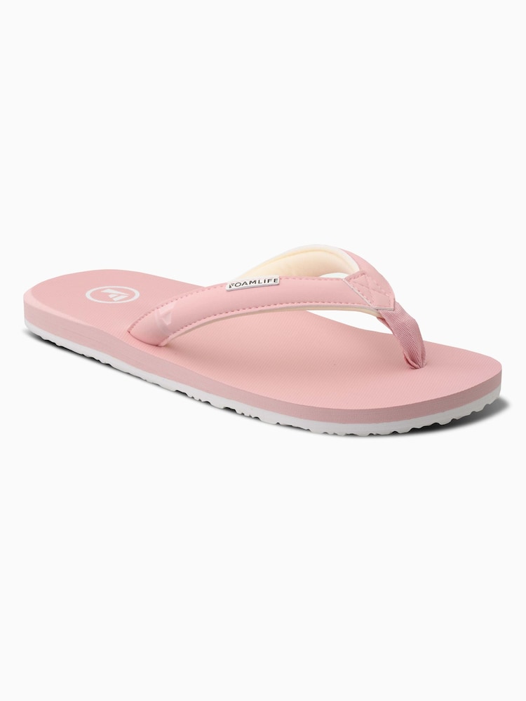 Foamlife Pink Womens Lixi-SC Flip Flops - Image 1 of 6