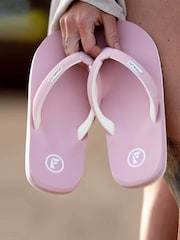 Foamlife Pink Womens Lixi-SC Flip Flops - Image 6 of 6