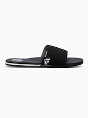 Foamlife Black Mens Tarlan Slide Sliders - Image 2 of 6