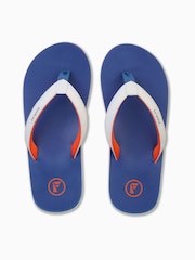 Foamlife Blue Womens Traa SC Flip Flops - Image 2 of 4