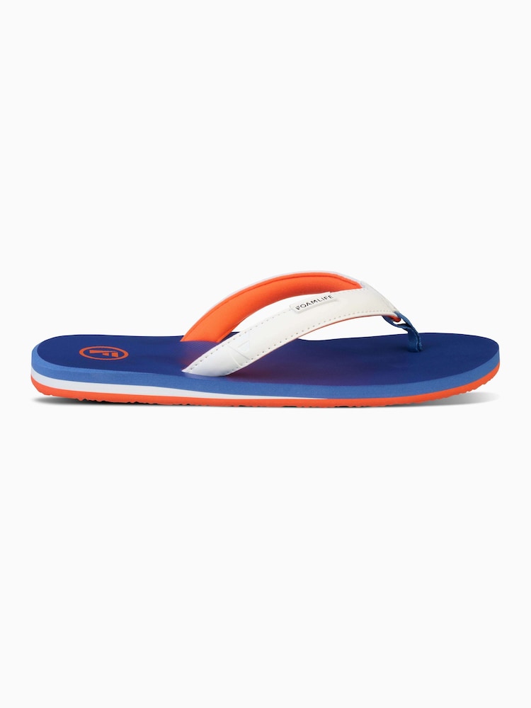 Foamlife Blue Womens Traa SC Flip Flops - Image 4 of 4