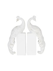 Laura Ashley Gold Distressed Peacock Ornament - Image 3 of 6