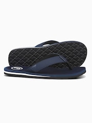 Foamlife Blue Mens Tarlan Flip Flops - Image 3 of 5