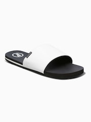 Foamlife White Mens Tarlan Slide Sliders - Image 1 of 6