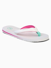 Foamlife White Womens Traa SC Flip Flops - Image 1 of 6