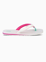 Foamlife White Womens Traa SC Flip Flops - Image 2 of 6