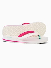 Foamlife White Womens Traa SC Flip Flops - Image 4 of 6