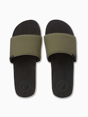 Foamlife Black Mens Sully Slide Sliders - Image 4 of 6