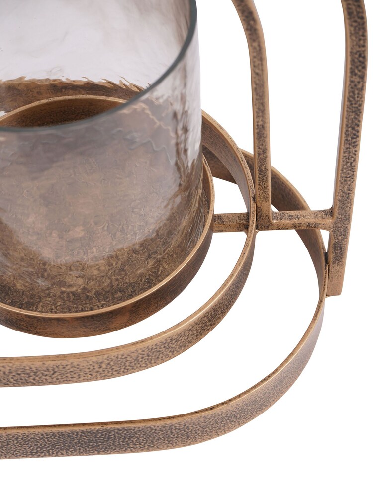 Laura Ashley Aged Gold Loop Three Votive Tea Light Candle Holders - Image 5 of 5 Laura Ashley Aged Gold Loop Three Votive Tea Light Candle Holders - Image 5 of 5