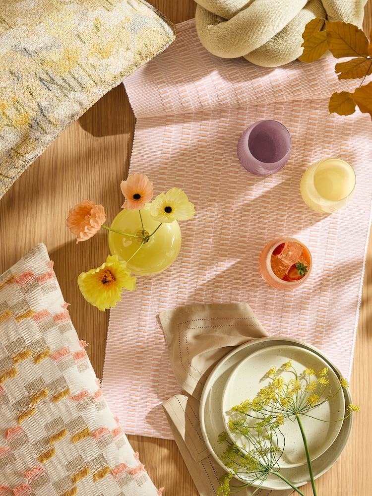 Yellow Artificial Spring Floral Arrangment - Image 2 of 4