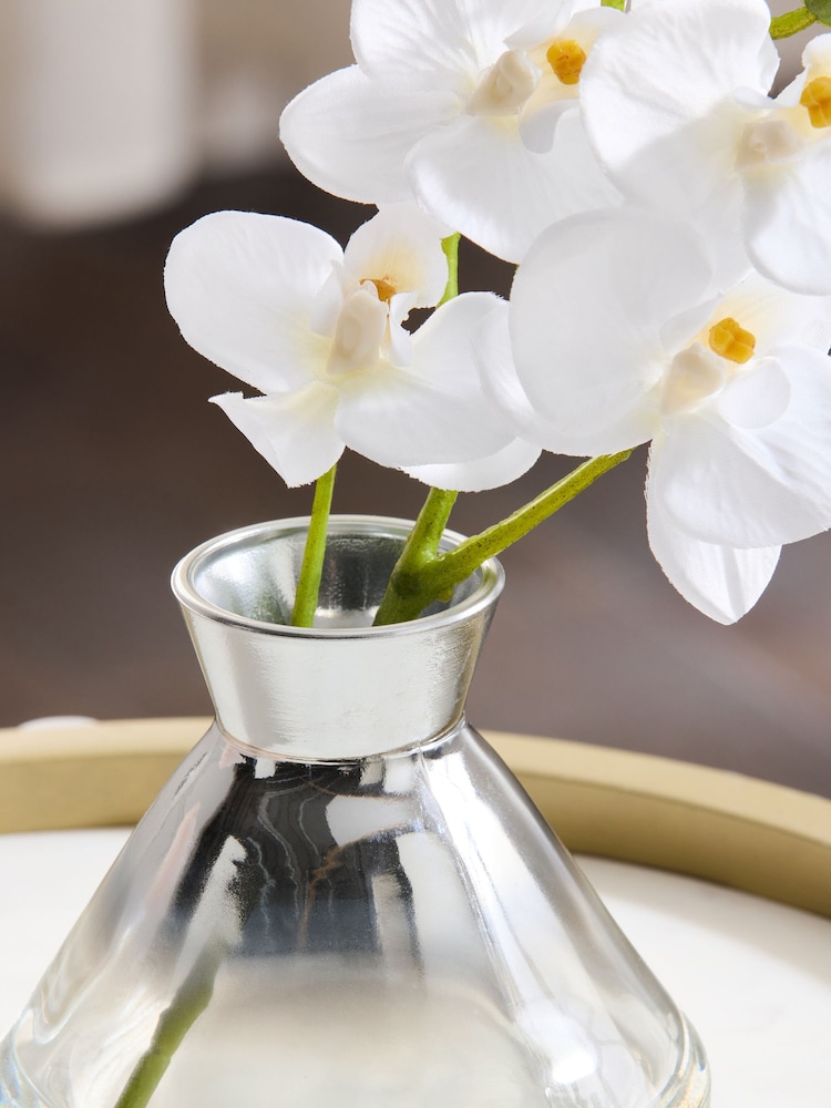 White White Artificial Orchid - Image 2 of 4