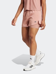 adidas Pink Aeroready Minimal 2-in-1 Shorts - Image 1 of 7