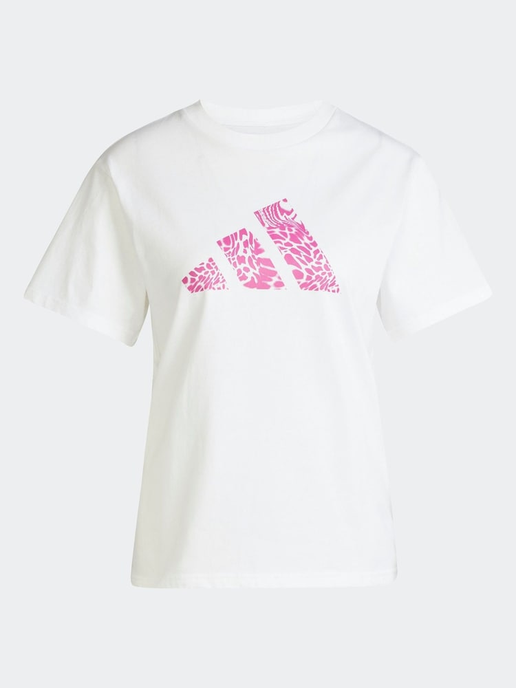 adidas Pink 100% Cotton T-Shirt - Image 6 of 6